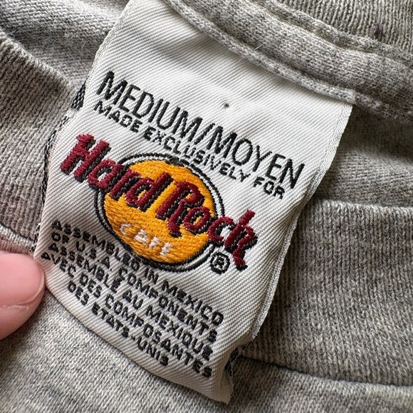 Vintage Hard Rock Cafe 2000 The Evolution of Rock Honolulu Men's T-Shirt Gray - Picture 6 of 6